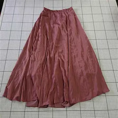 ◇ ⊂ スナイデル SNIDEL SWN0204030 フレアロングスカート ピンク系 レディース F E  【1510230008091】