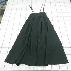 ◇ ⊂ ビューティーアンドユース ユナイテッドアローズ キャミワンピース ブラック系 レディース E  【1510230006431】