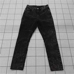 ◇ Θ チープマンデー CHEAP MONDAY Dropped Black Stone 0101934 ブラック系デニムパンツ メンズ E  【1510230010995】のサムネイル