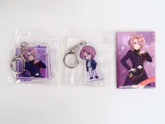 3点セット 学園アイドルマスター オンラインくじ 有村麻央/アクリルキーホルダー/スクエア缶バッジ