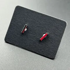 【新品】【ネコポス】アクセサリー ピアス スタッドピアス シルバー カラー ワンポイント シンプル 小さめ◆