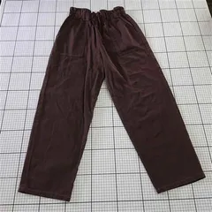 ◇ ⊇ BONLECILL ボンルシール コットンパンツ ブラウン系 フリーサイズ レディース E  【1510240000283】