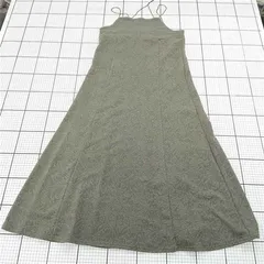 ◇ ⊂ アーバンリサーチ URBAN RESEARCH IT34-26C001 カーキ系 キャミソールワンピース フリーサイズ レディース E  【1510240004588】のサムネイル