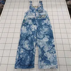 ◇ Θ チチカカ TITICACA LS CBD192 タイダイ柄サロペットパンツ Fサイズ レディース E  【1510240005516】