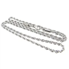フレンチロープチェーン フレンチロープ ステンレスチェーン チェーン ステンレス 2.3mm 40cm 1