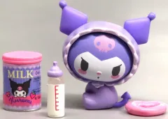 【中古】トレーディングフィギュア クロミとラトルとミルクセット 「サンリオキャラクターズ ベビールームコレクション vol.2 BOX版」