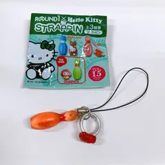 未使用　ラウンドワン　ハローキティ　ストラッピン　ストラップ　ROUND1  Hello Kitty　指輪キティ
