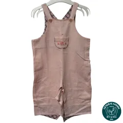 【美品】BURBERRY（バーバリー） オーバーオール・カバーオール　キッズ　ピンク　サイズ80