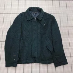 ◇ ⊇ 【アルフレッドアレックス Alfred Alex】Lサイズ ブルゾン ジャケット ネイビー系 メンズ E  【1509190016499】