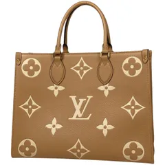 【在庫一掃】 ルイ・ヴィトン Louis Vuitton オンザゴー MM 2WAY ショルダーバッグ ハンドバッグ トートバッグ モノグラムアンプラント アリゾナ M45982 レディース 【中古】
