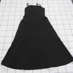 ◇ ⊂ ワンピース イング INGNI キャミワンピース ブラック系 Mサイズ レディース E  【1509300015664】