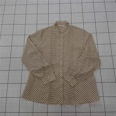 ◇ Θ テチチ テラス Te chichi TERRASSE ドット柄シャツ ベージュ系 レディース Fサイズ E  【1510070005519】