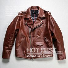 上質革ジャン メンズ 茶芯ホースハイド セカンドタイプ Gジャン