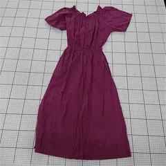 ◇ ⊂ グローバルワーク GLOBAL WORK GW717012TS パープル系ワンピース M レディース E  【1510230000286】