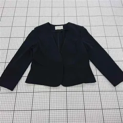 ◇ ⊇ エニィスィス any SiS ノーカラージャケット ネイビー系 レディース 2サイズ E  【1510230000989】