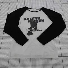 ◇ Θ WHO'S WHO gallery フーズフーギャラリー SATURN RETURN ラグラン長袖Tシャツ レディース Fサイズ モノトーン系 E  【1510230000965】