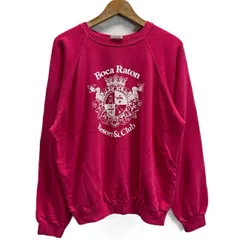 Hanes　スウェット　80s vintage　80年代　長袖　トレーナー　クルーネック　ラグラン　裏起毛　プリント　オーバーサイズ　USA製　古着