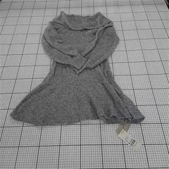 ◇ ⊇ 未使用 セゾン ド パピヨン SAISON DE PAPILLON sdp8025-103-18 ニットワンピース グレー系 M レディース E  【1510230002082】