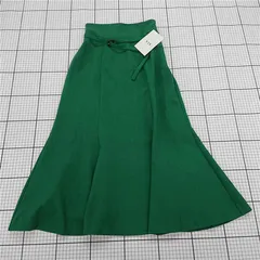 ◇ ⊂ 未使用 ビス VIS BVC-13190-A-1 フレアスカート グリーン系 ポリエステル レディース E  【1510230002297】のサムネイル