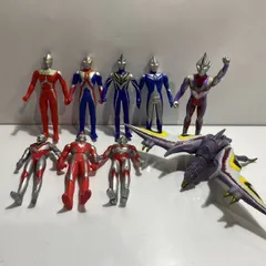 ウルトラマン ソフビ フィギュア まとめ売り 9点　[管理No.：O10938_G1_80]
