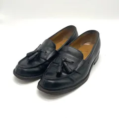 REGAL リーガル レザー 革 ローファー スリッポン タッセル メンズ ブラック 黒 25cm
