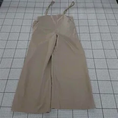 ◇ ⊂ ジュノア JUNOAH サロペット ワイドパンツ ベージュ系 Mサイズ レディース E  【1510230004024】のサムネイル