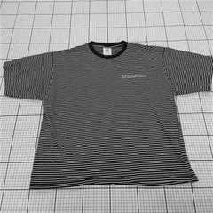 ◇ ⊂ ファーストハンド Firsthand ボーダーTシャツ ブラック系 メンズ Lサイズ E  【1510230003713】のサムネイル