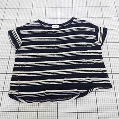 ◇ ⊂ ビームスハート BEAMS HEART ボーダーTシャツ 綿100% ネイビー系 レディース E  【1510230005137】