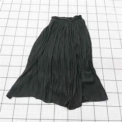 ◇ ⊂ フリーズマート FREE'S MART ウエストゴムプリーツスカート ブラック レディース フリーサイズ E  【1510230005793】