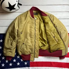 新品未使用 h 🇺🇸 カーキ配色 オリジナル MA-1 フライトジャケット｜ダブル中綿入り 軍事風 ミリタリー 美式ヴィンテージ ゆったりシルエット
