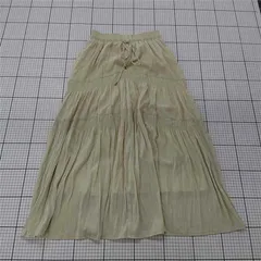 ◇ ⊂ ナノ・ユニバース nano・universe LB.03 ティアードスカート ベージュ系 レディース F E  【1510230008671】