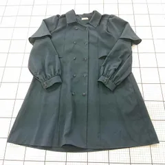 ◇ Θ アクシーズファム axes femme TS361X145 ダブルボタンワンピース ネイビー系 M レディース E  【1510230008572】
