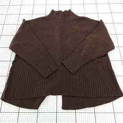 ◇ ⊇ アイテムズ アーバンリサーチ ITEMS URBAN RESEARCH ハイネックセーター ブラウン系 フリーサイズ レディース E  【1510230009401】