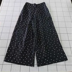 ◇ Θ ビューティー＆ユース ユナイテッドアローズ ドット柄ワイドパンツ Lサイズ レディース E  【1510230010803】