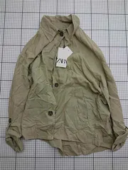 ◇ Θ ザラ ZARA ベージュ系コットンジャケット Sサイズ メンズ E  【1511100010954】