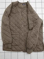 ◇ ⊇ アーバンリサーチ ITEMS URBAN RESEARCH キルティングジャケット Mサイズ メンズ ブラウン系 E  【1511100010695】