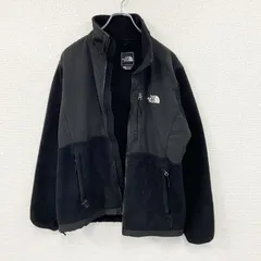 【3点以上まとめ買いで20%OFF】古着 used　THE NORTH FACE　ザノースフェイス　デナリジャケット　フルジップフリースジャケット/ボアジャケット　POLARTEC　黒　ブラック　Lサイズ