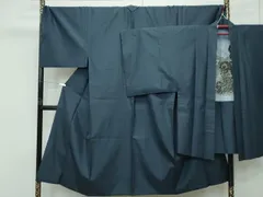 平和屋着物■極上　男性　本場大島紬　アンサンブル　キングサイズ　亀甲柄　逸品　CZAA4201s5