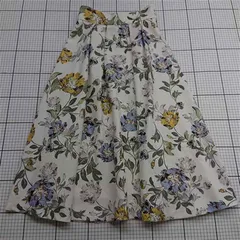 ◇ ⊂ プロポーションボディドレッシング PROPORTION BODY DRESSING 花柄フレアスカート Mサイズ レディース E  【1511100013627】