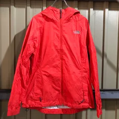 817 THE NORTH FACE ナイロンジップパーカー コーラルレッド M ザ・ノースフェイス ナイロンジャケット フルジップ アウトドア スポーツ ワンポイント 刺繍ロゴ 古着卸 アメリカ仕入