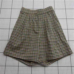 ◇ ⊂ アメール AMAIL TOKYO チェック柄ショートパンツ Fサイズ レディース E  【1511100016680】のサムネイル