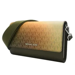 【新品】マイケルコース 35F5STTC3Y OLIVE MULTI (オリーブマルチ) バッグ ショルダーバッグ MICHAEL KORS JET SET ITEM MKシグネチャー オンブレ ラージ クロスボディバッグ 斜め掛け アウトレット レディース