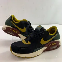 04w5262▽※【中古】Nike Air Max Excee HQ3610-010 ナイキ エアマックス エクシー ブラック/ヴィンテージグリーン/ダークチームレッド/ブロンジーン 27cm スニーカー【八王子店】