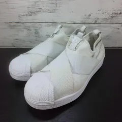 ADIDAS SUPER STAR SLIP ON アディダス スーパースタースリッポン 22.5cm ホワイト 白 FW7052 L05396