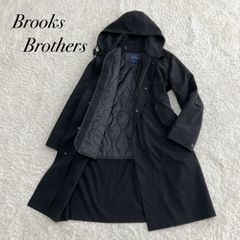 3647【ロロピアーナ・美品】ブルックスブラザーズ ウール ステンカラーコート 3647【ロロピアーナ・美品】ブルックスブラザーズ ウール ステンカラー