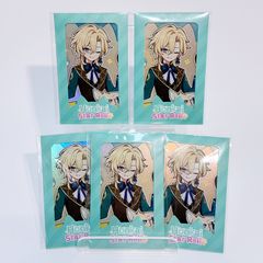 おべいみー シメオン アクスタ ホロ缶バッジ3個 ステッカー コースター 