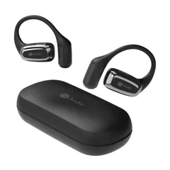 【新品】(nb)Audio オープンイヤーイヤホン Open+2 オープンツー 完全ワイヤレスイヤホン OPN2-BK ブラック 耳を塞がない イヤフォン マイク付き IPX5耐水 LDAC対応 ブルートゥース ノイズリダクション オープン型