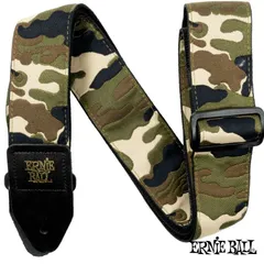 ERNIE BALL 5439 Classic Jacquard Guitar Strap/Bass Strap Vintage Camo ギターストラップ〈アーニーボール〉