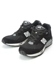 New Balance (ニューバランス) スエード メッシュ ローカットスニーカー 991