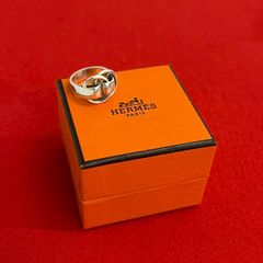 最安値　定価11万　エルメス HERMES シェーヌダンクル エヴァー リング 最安値 定価11万 エルメス HERMES シェーヌダンクル エヴァー リング